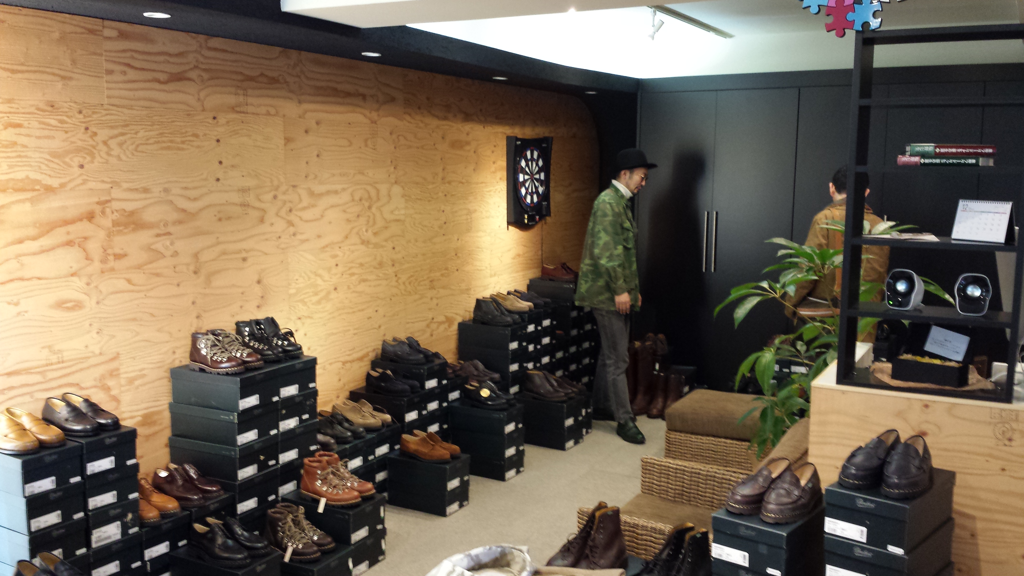 パラブーツ　ペリアン　UK6 ガラスレザー　別注　フリンジ付き GLORYGUY & Cachette｜GLORYGUY NEWS