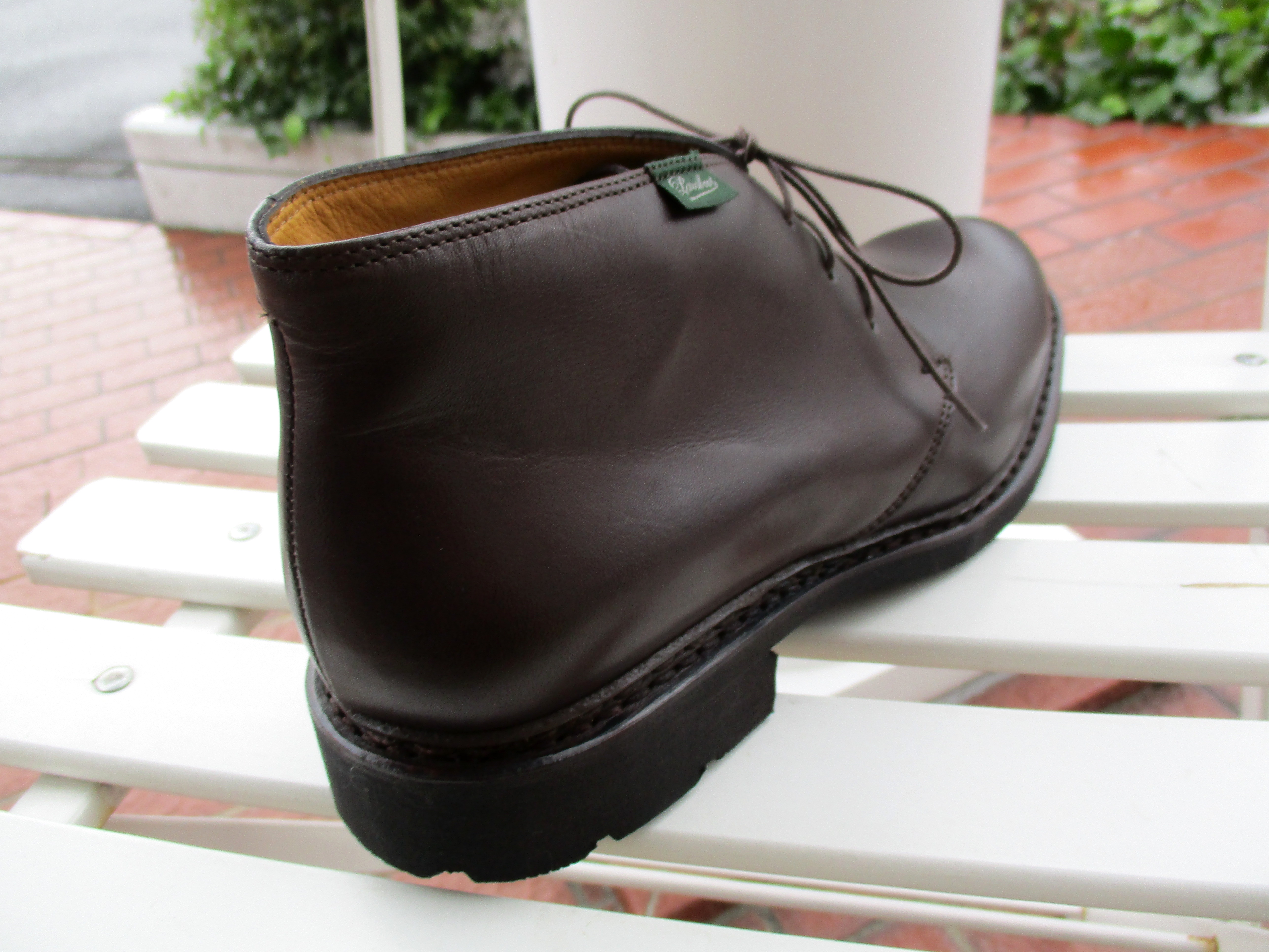 GLORYGUY & Cachette｜そぼ降る秋雨の日に送る、Paraboot/パラブーツの