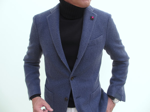 夏の新作コレクション ラルディーニのウールジャケット テーラードジャケット