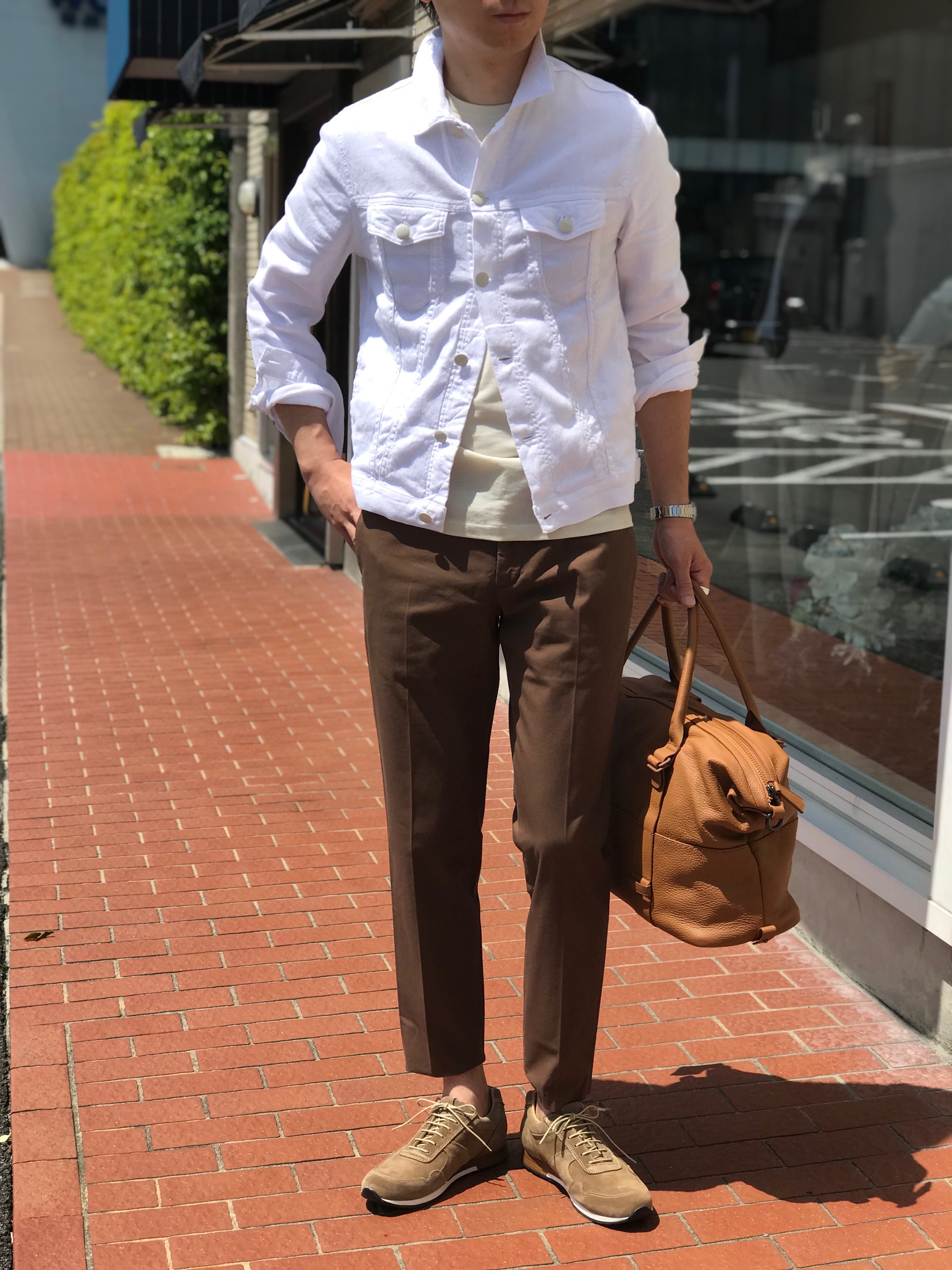 コンフォータブルな春アウター! 【JACOB COHEN】「J8064 COMF」 リネン・コットン コンフォートGジャン!!