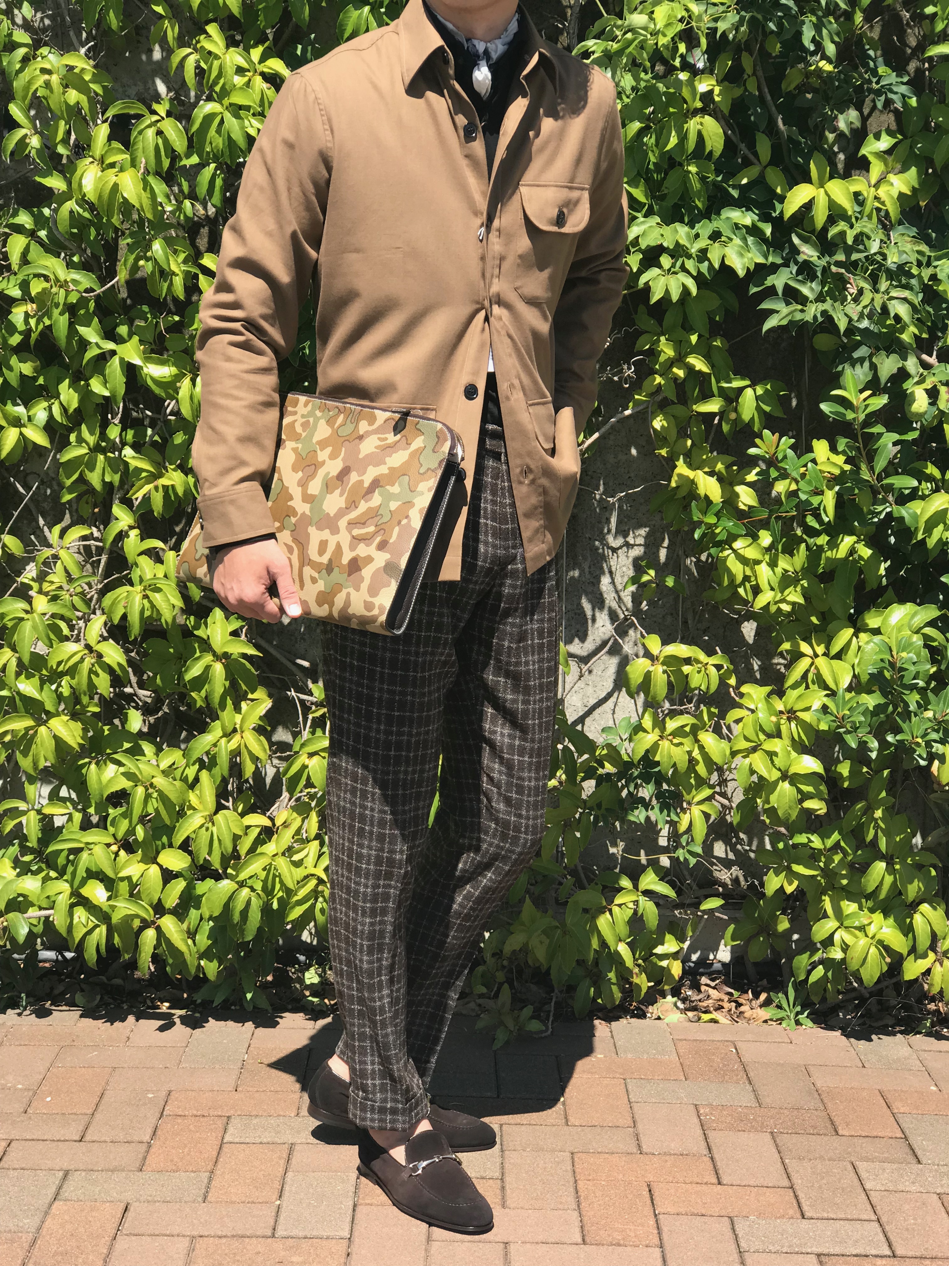 シャツ以上アウター未満の曖昧な関係! 【BAGUTTA】「ADAMK」コットン・ウール カバーオールシャツ!!