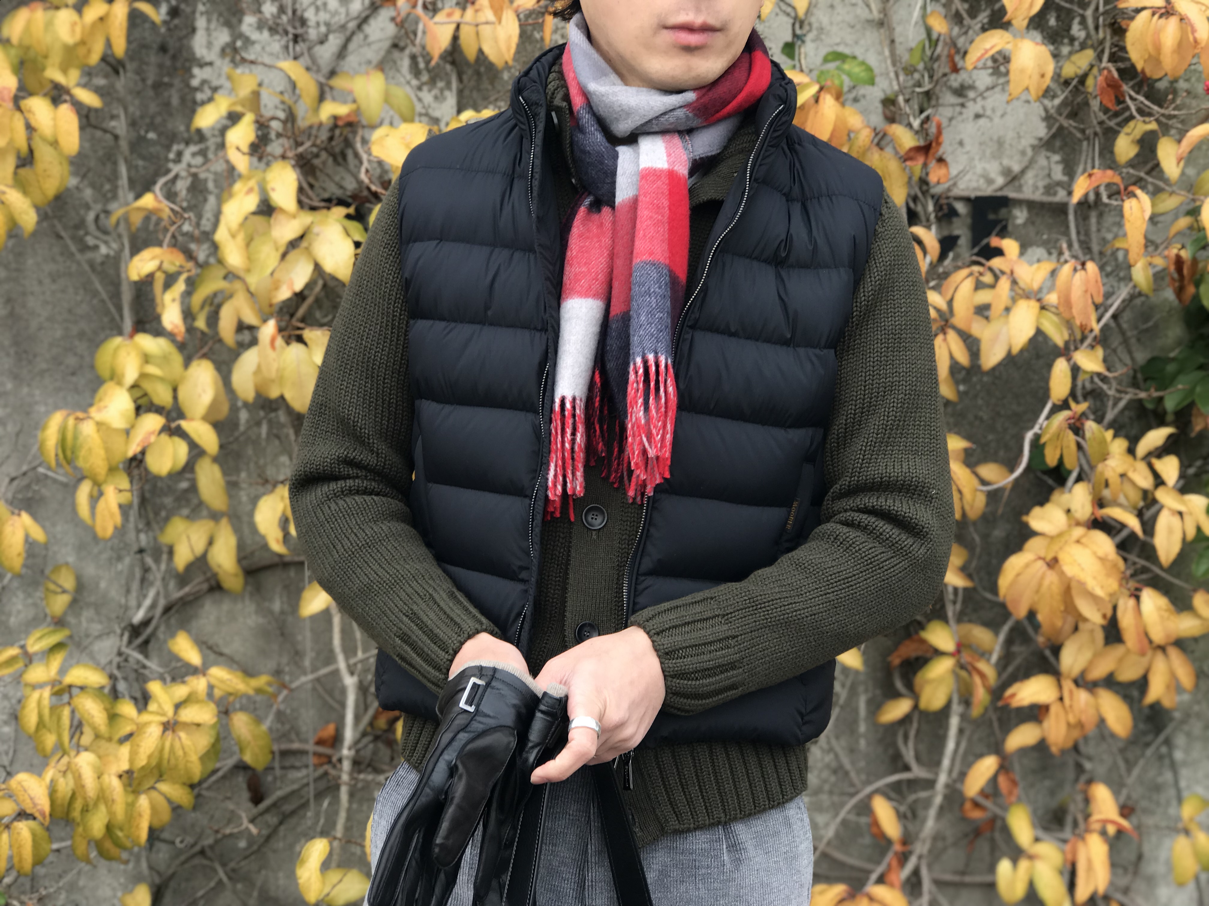 リラックス&コンフォータブル! 【ZANONE】「811943-ZJ244」ローゲージ立ち襟カーディガン!!