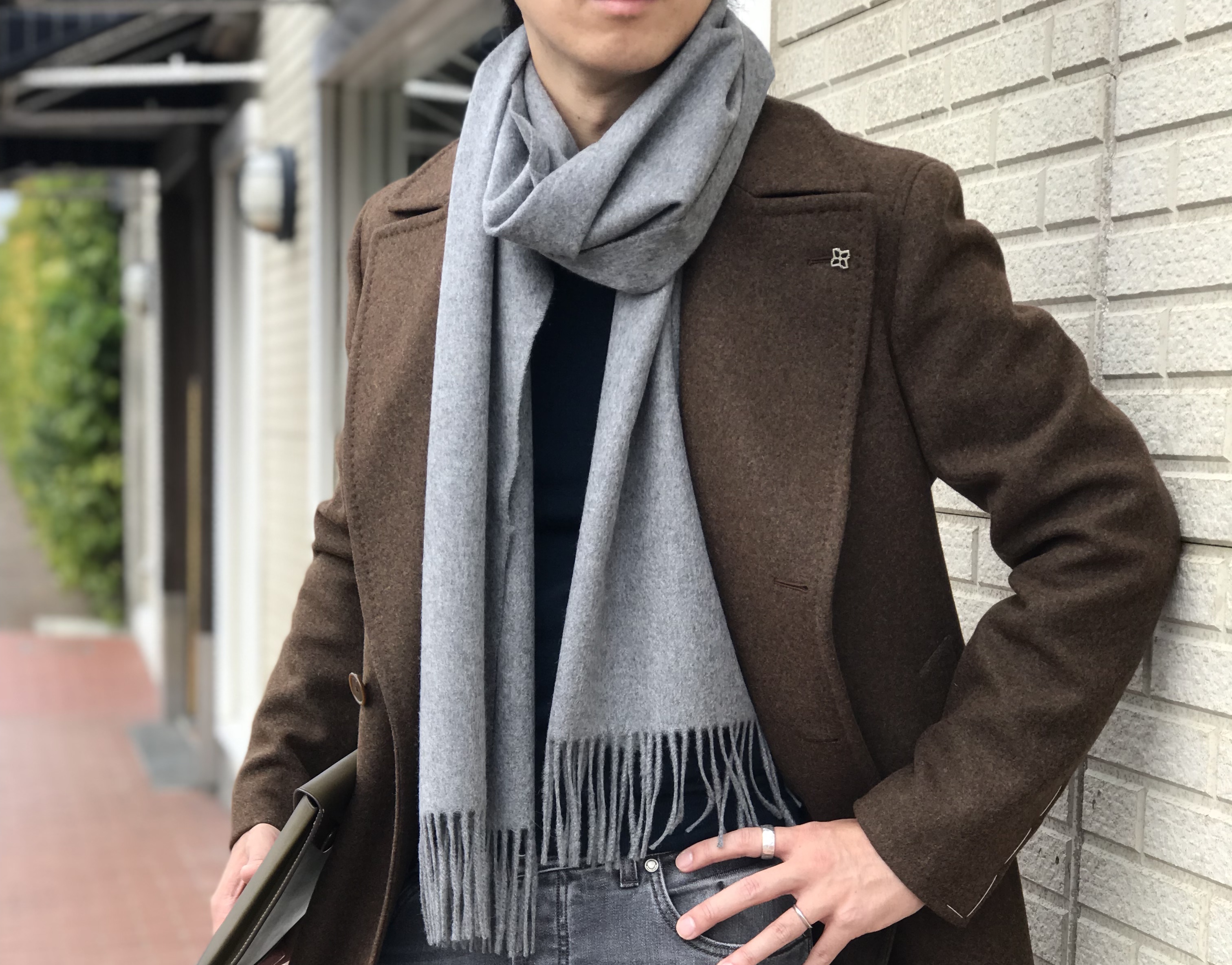 寒さを凌ぐだけではないアクセサリーとしてコーディネートするマフラー&ストール!!