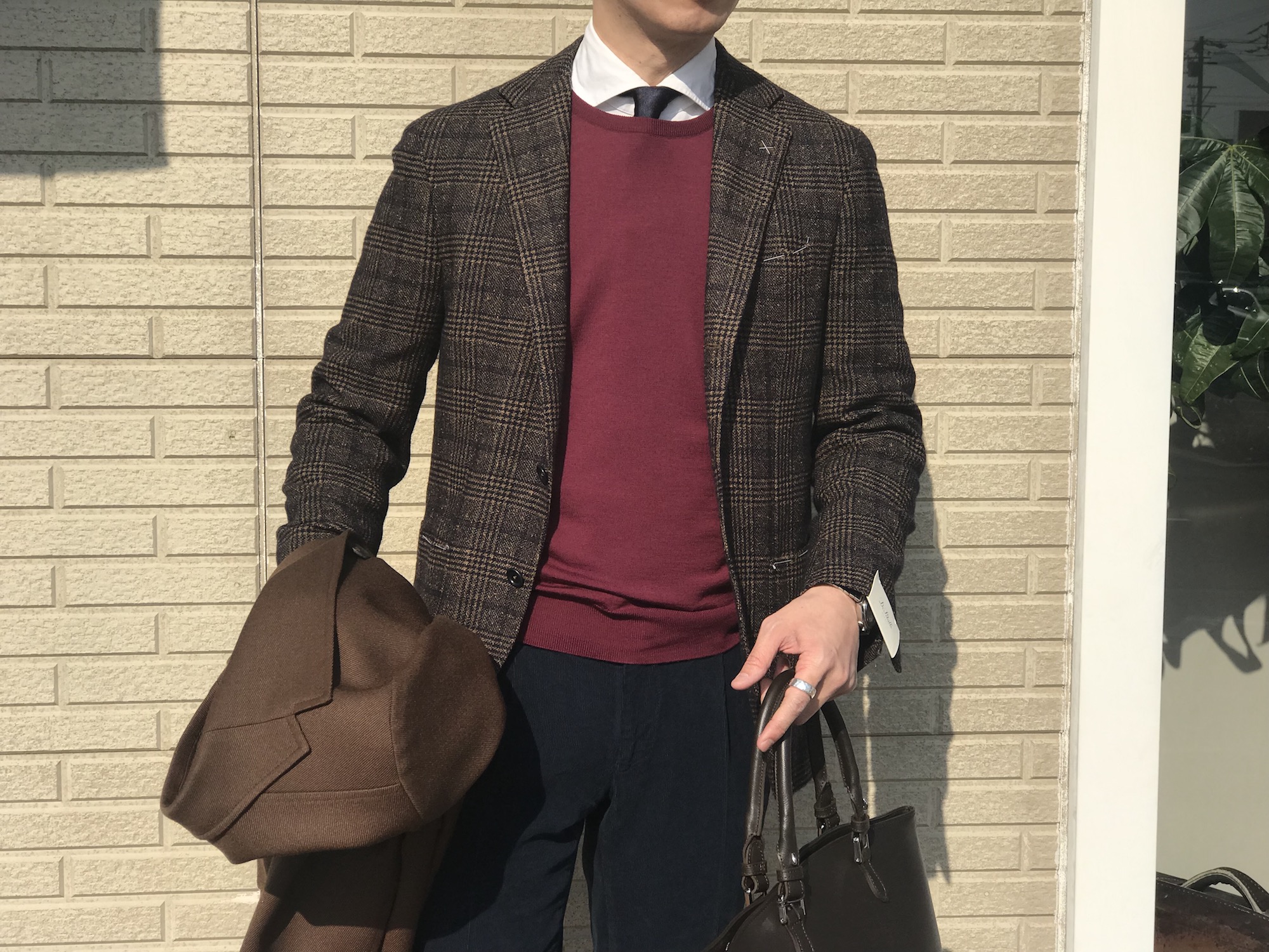 プラスワンカラーで気分を変える! 【JOHN SMEDLEY】「SICILY」ITALIAN FIT 30Gクルーネックセーター!!