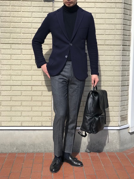 シャツ屋が作る気楽なジャケットです! 【Mario Muscariello】鹿の子織ストレッチコットンジャケット!!