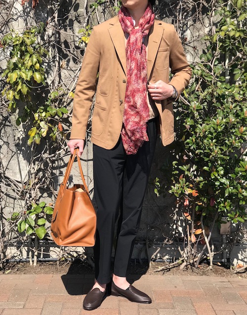 春のお出掛けは、ちょうど良い気楽さで!【BOGLIOLI】「OG050Q」 ストレッチコットンギャバ ワークジャケット!!