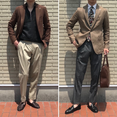 ブラウン×ブラック! TAGLIATORE/タリアトーレの「MONTECARLO」 渋茶ジャケット&金茶ジャケット!!