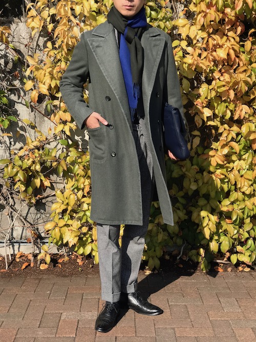 深く熟成され、旨味がしっかりと醸造されています! BOGLIOLIのガーメントダイ ダブルブレストコート!!