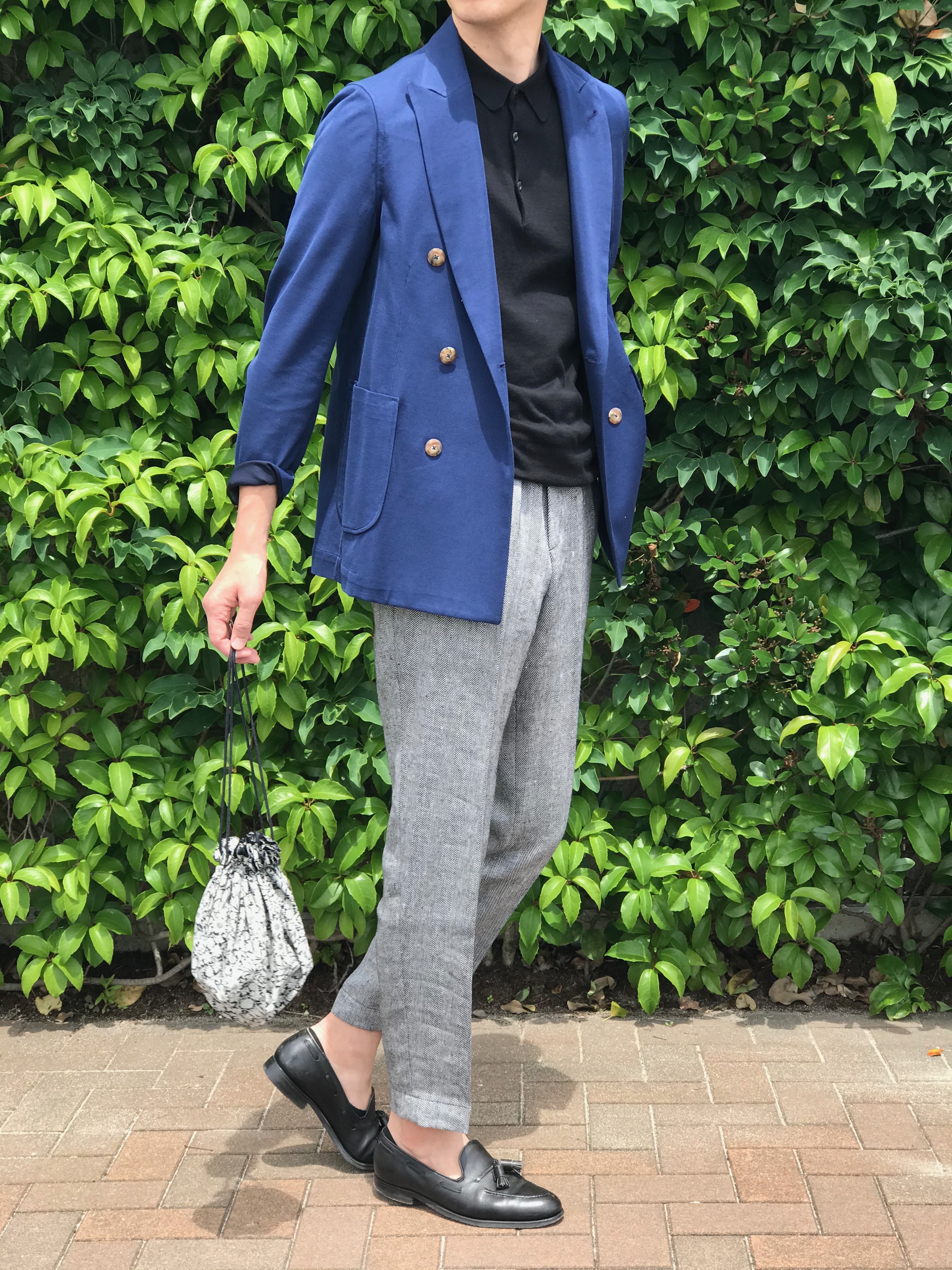 GLORYGUY & Cachette｜キチンと感はあるけどラフな着こなし!ラフさは