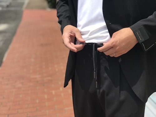 単品使いができる秀逸セットアップスーツ! 【TAGLIATORE】「A-DAKAR」ホップサック織りサマースーツ!!