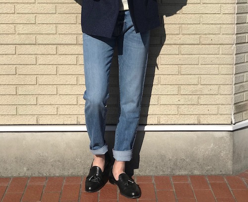 様々な顔を持つのがデニム! 【PT05】「SWING」ウォッシュドブルーデニム5Pパンツ!!