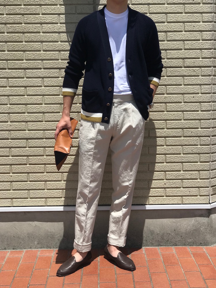 昔と今が繋がるのがファッション! 【ZANONE】カレッジカーディガン!!