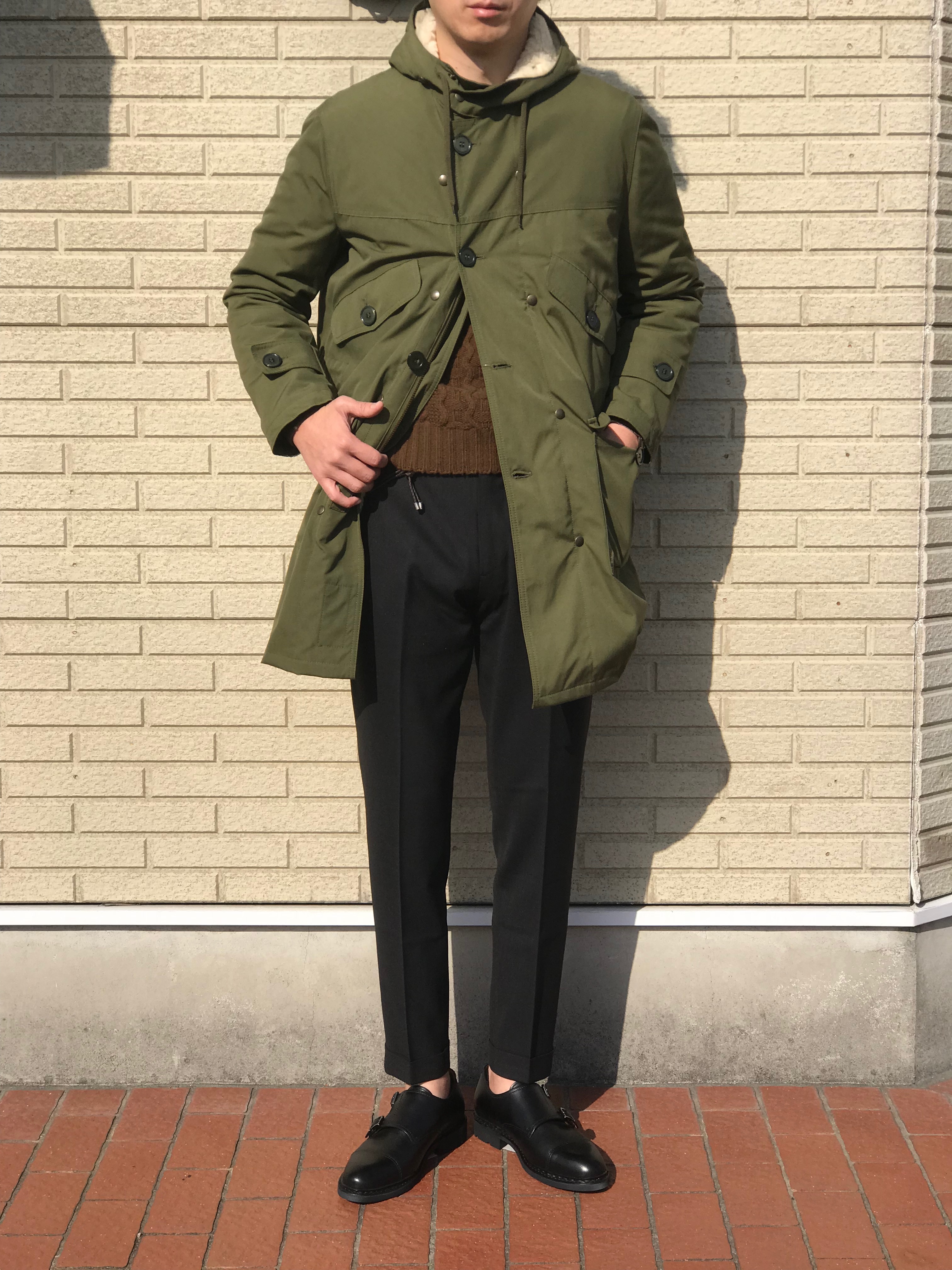 時代を超えて愛される! 【equipe '70/エキップセッタンタ】「SLAVIA」デタッチャブルボアライナー付き ミリタリーフーデットコート!!