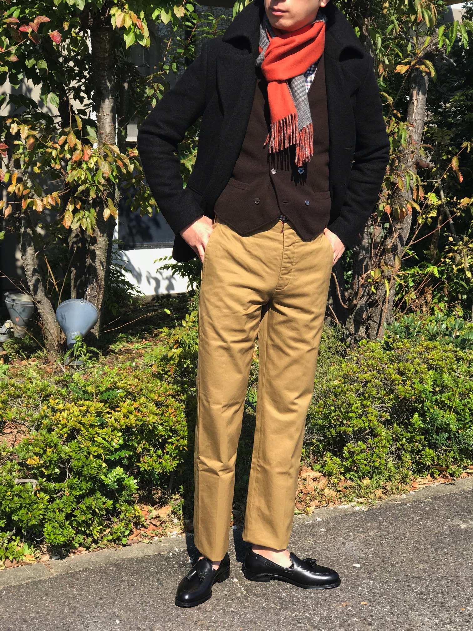 今年気になるパンツの新しい提案②! 【INCOTEX】「1AA304」 後染めコットンワイドパンツ!!