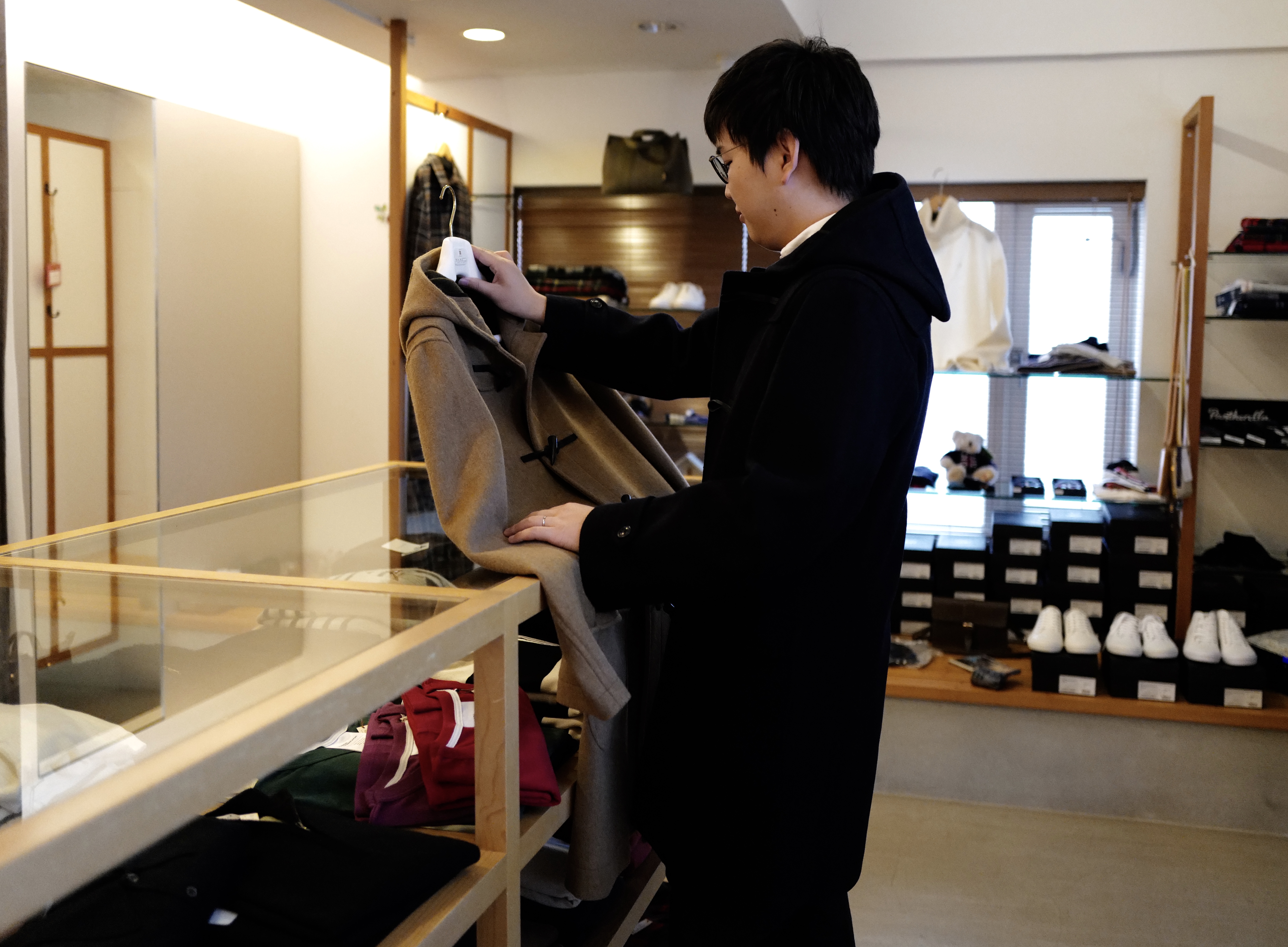 1*G様 超希少　英国製　ヤマネデラックス　グレンフェル　ダッフルコート　イショ GLORYGUY & Cachette｜英国で生まれた名品ダッフルコート選んだのは